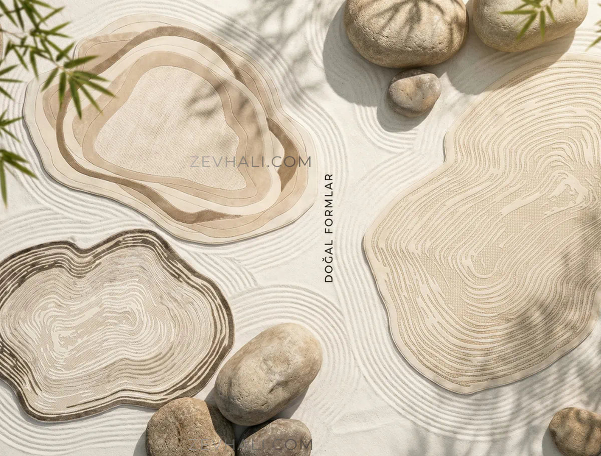 Asimetrik ve Amorf Halı Modelleri ile Evinize Modern Dokunuş