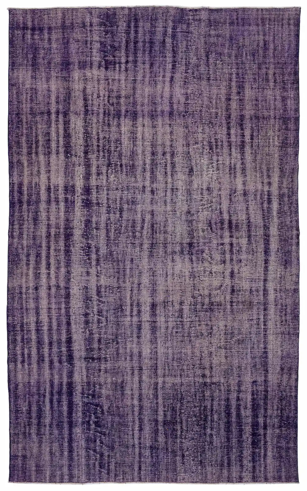 Zev Halı Vintage Serisi Overdyed Tekniği Mor El Dokuması Halı 240x376 | El Dokuması Halı | Zev Halı