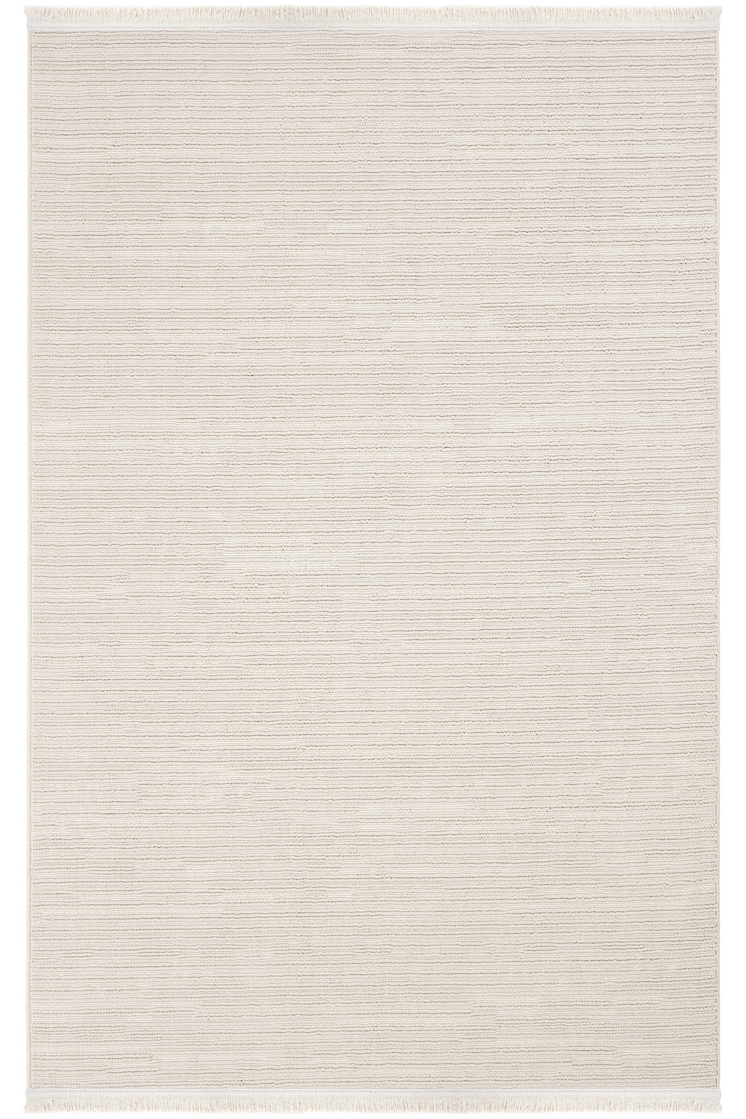 Bej renkli ince çizgili modern düz dokuma dekoratif halı