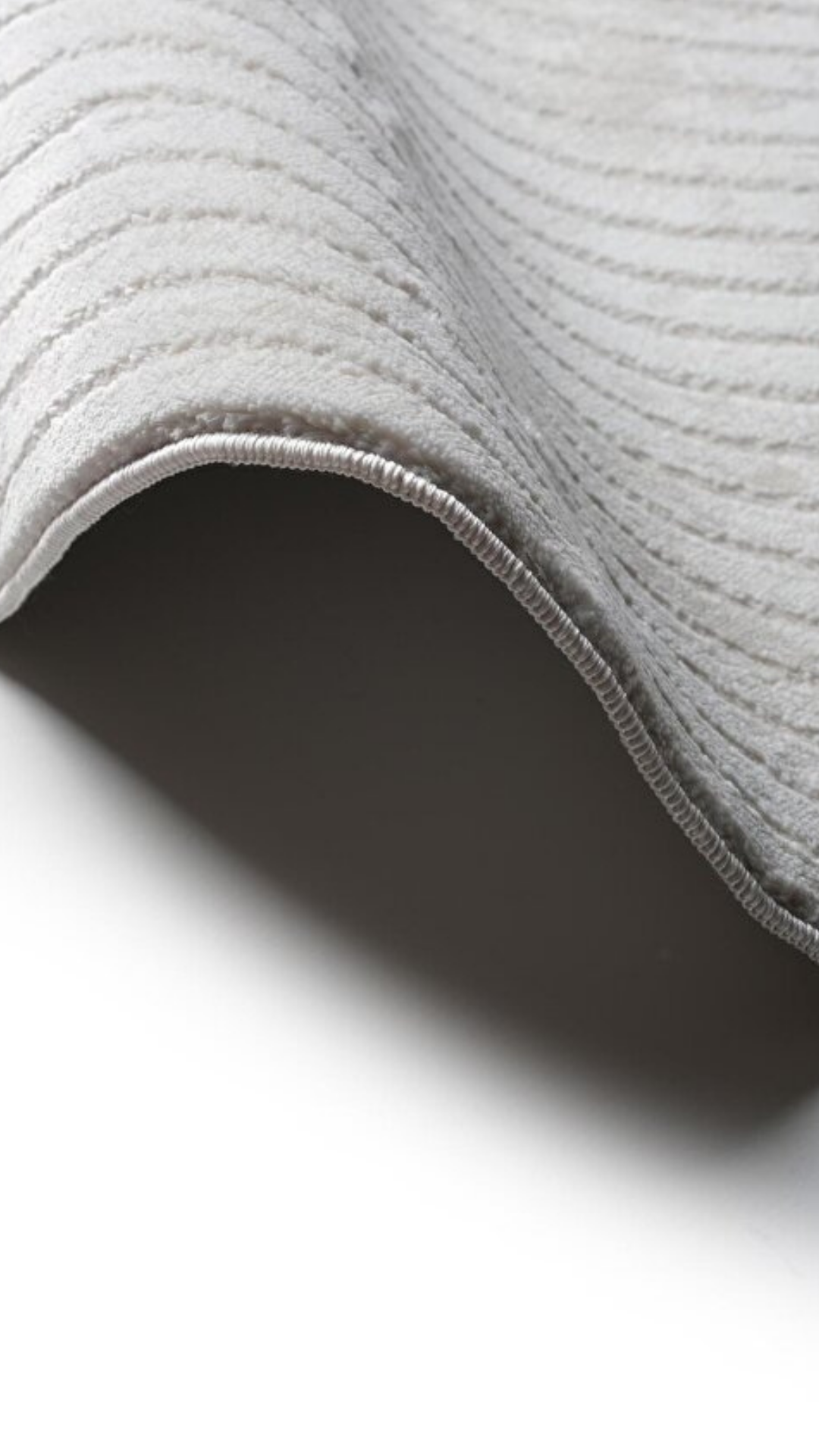 Krem Soyut Sanat Desenli Asimetrik Halı | Kübist & Modern Tarz