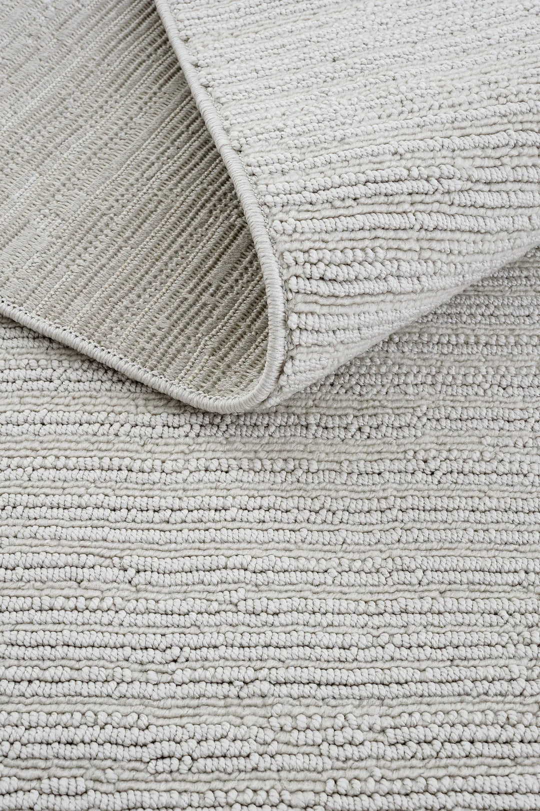 Kıvrılmış dokuma krem halı, modern dekoratif salon ve oturma odası için tekstil