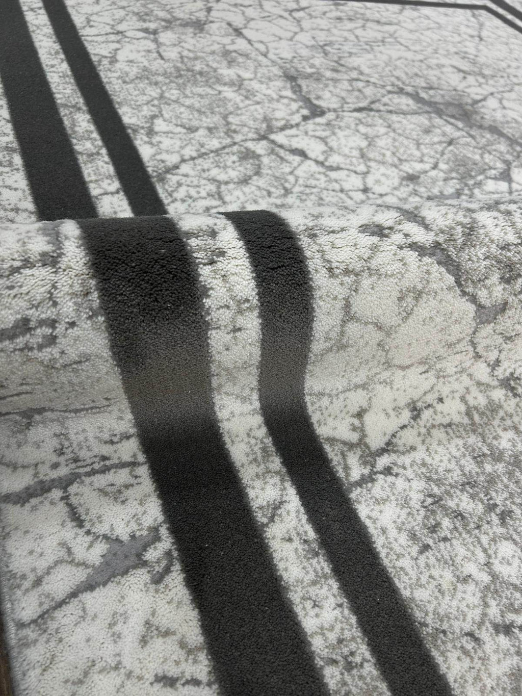 سجادة زيف ستون سيريز أكريليك ST001 رمادي 150x230