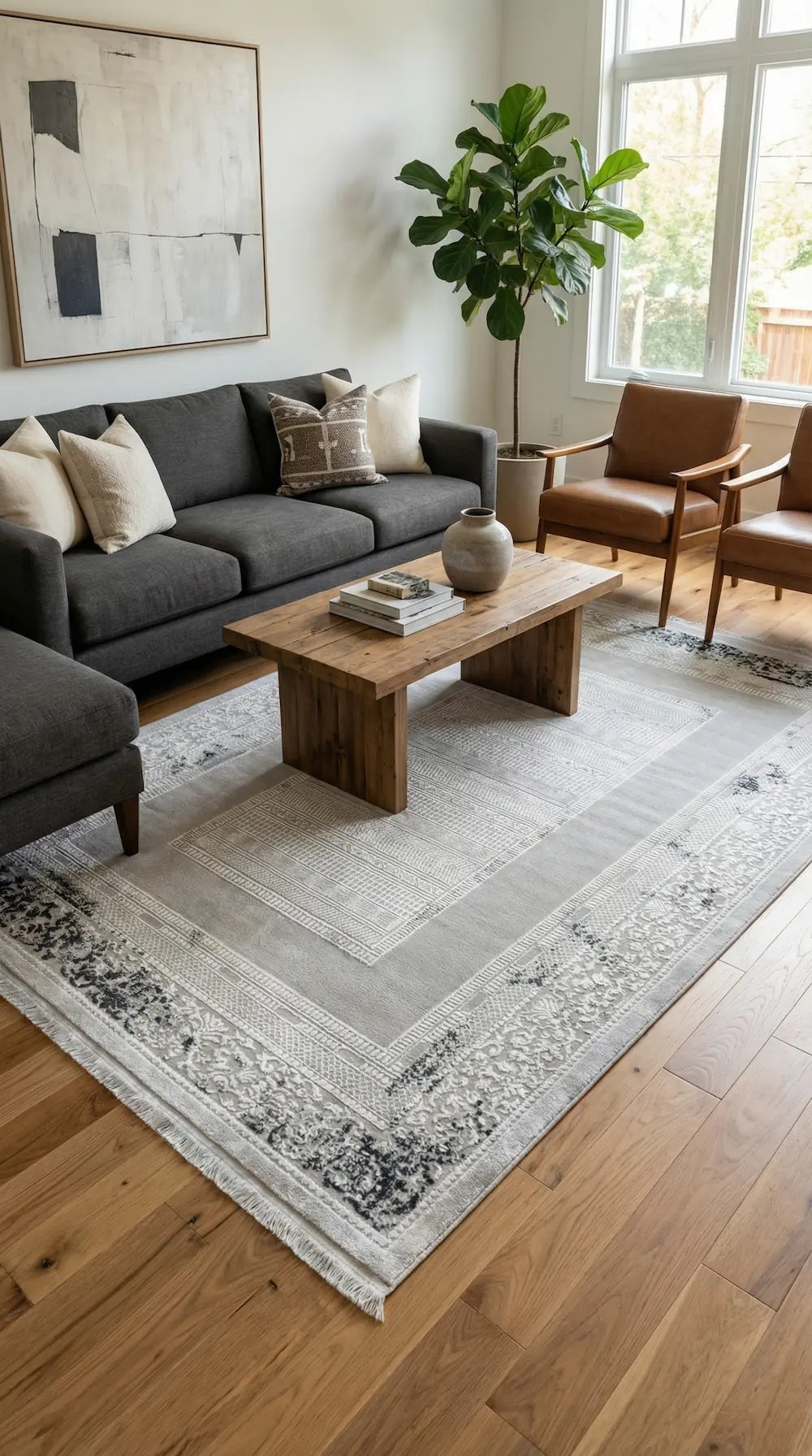 سجادة غرفة معيشة من الأكريليك المحبوك بإطار، من سلسلة زيف دارك، باللون الأسود الزمردي والأصفر الخردلي - خصم 60% في منفذ البيع st022 160x230