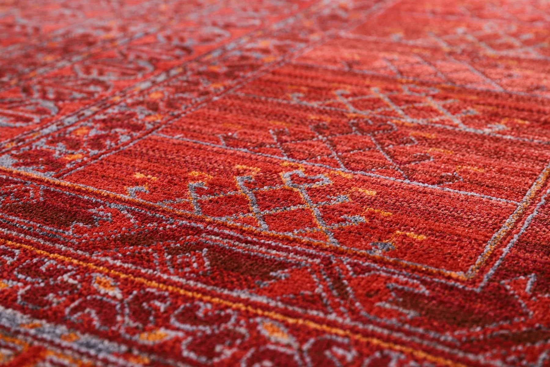 Zev Halı Asır Bordo Afgan Tarzı  Halı AS6