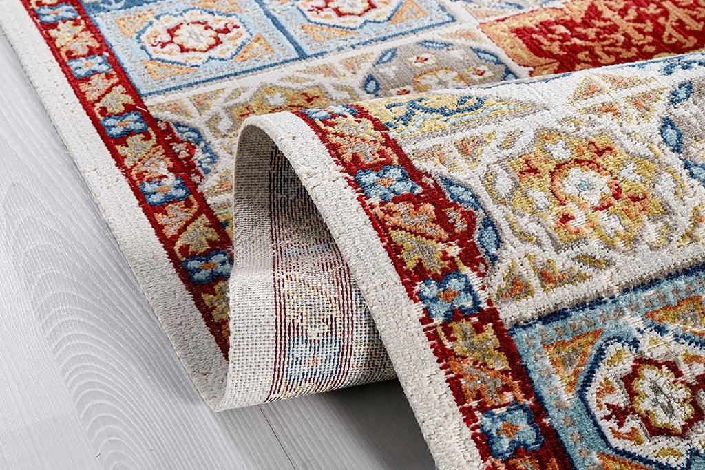 Zev halı Antik Dokuma İnce Etnik Desen Halı AN008