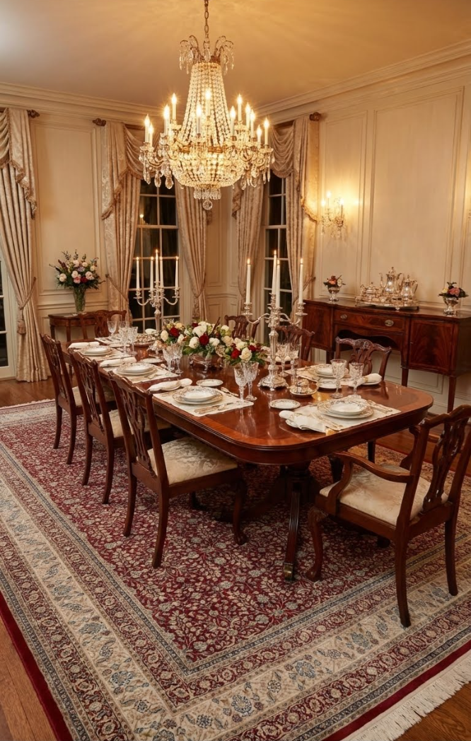 İnce ve Saçaklı Bordo Klasik Halı | Viskon Bambu Premium Seri