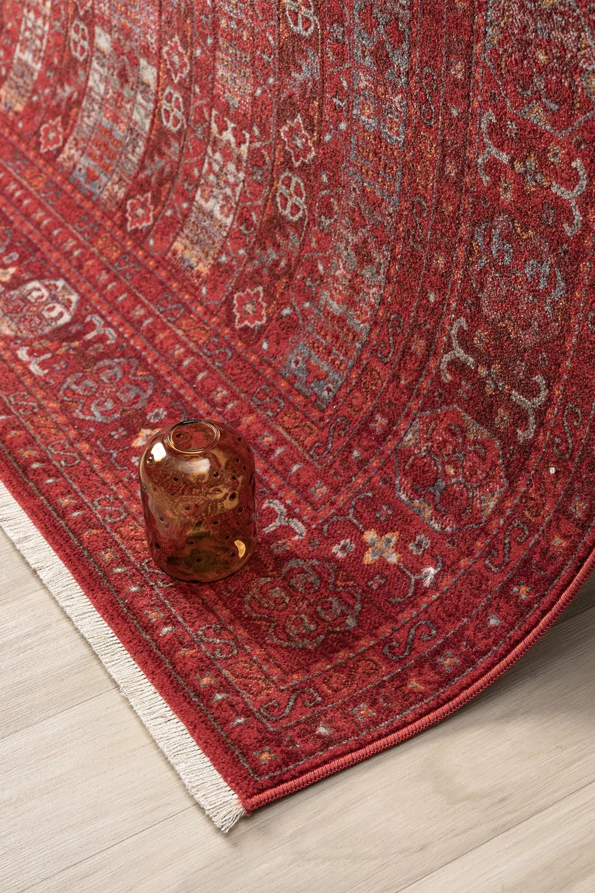 Zev Halı Asır Bordo Afgan Tarzı  Halı AS4