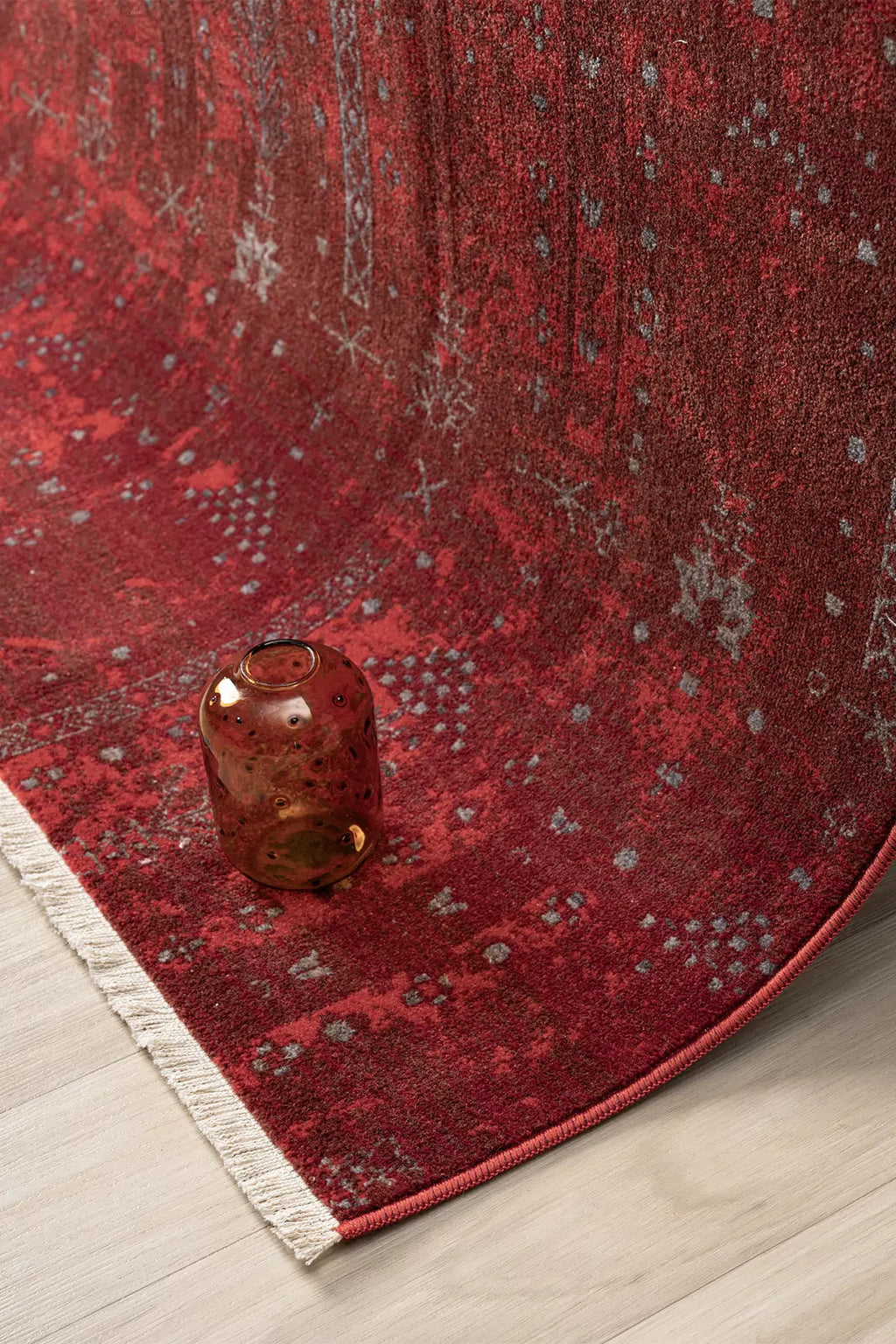 Zev Halı Asır Bordo Afgan Tarzı  Halı AS2