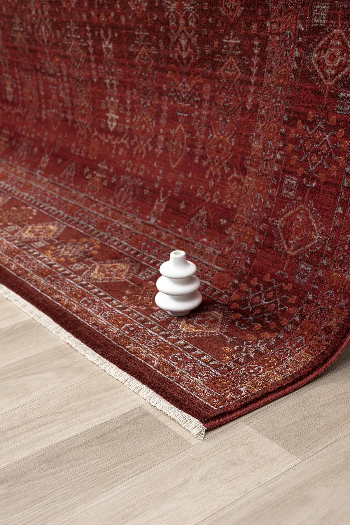 Zev Halı Asır Bordo Afgan Tarzı  Halı AS3