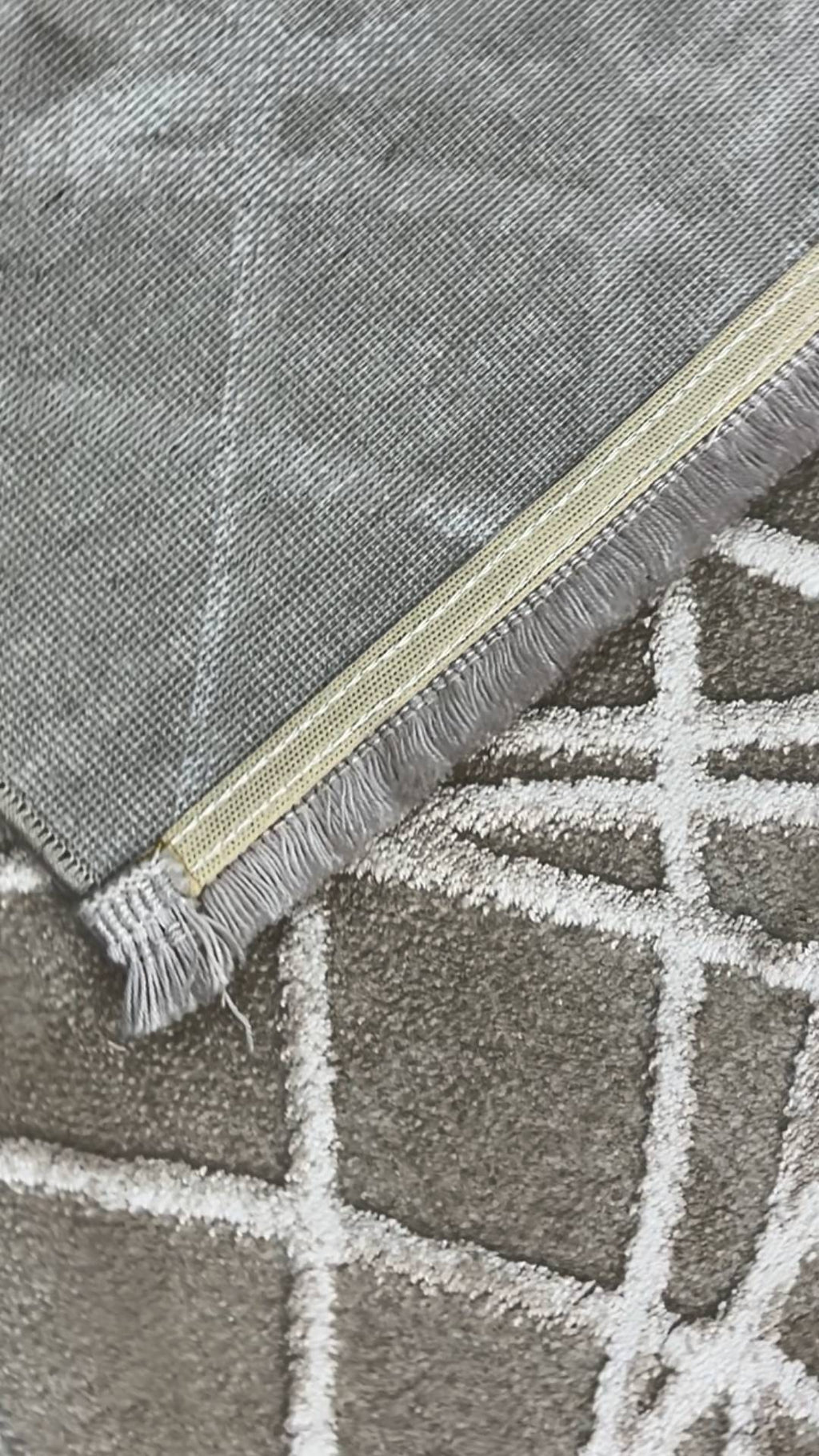 سلسلة زيف ستون: سجادة أكريليك مخططة بشكل فوضوي - خصم 60% على منتجات التخفيضات st011 مينك 140x230