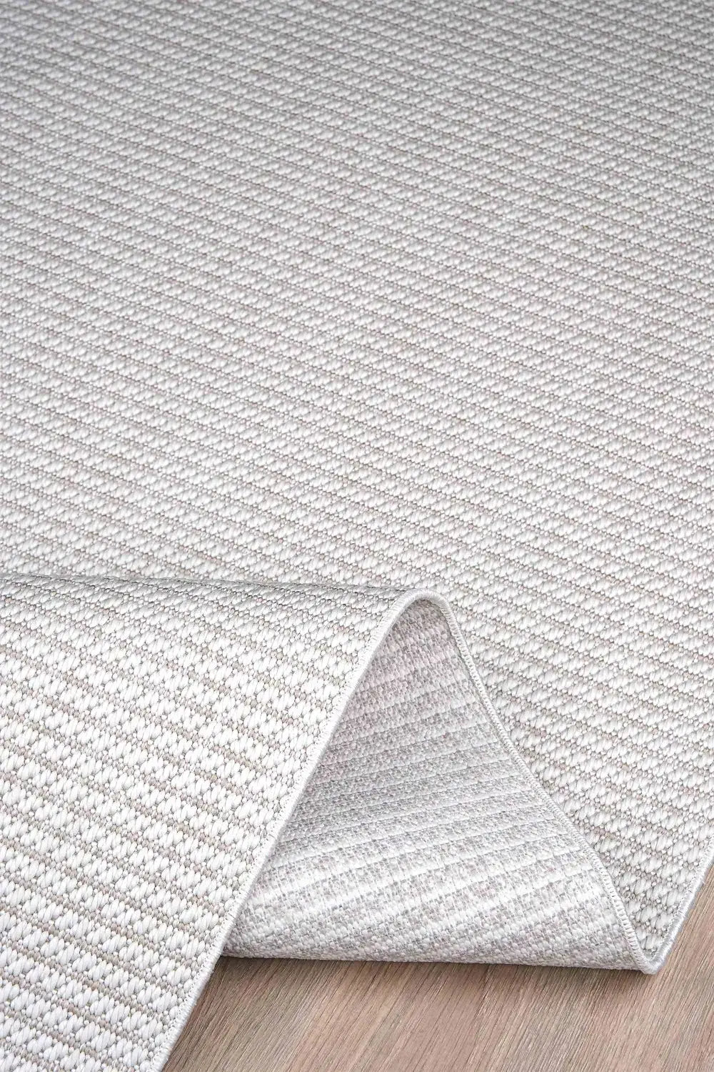 Zev Halı Modern Sade Krem Sisal Halı - Makinede Yıkanabilir Kaymaz Tabanlı Salon Halısı Özel Ölçü ✂