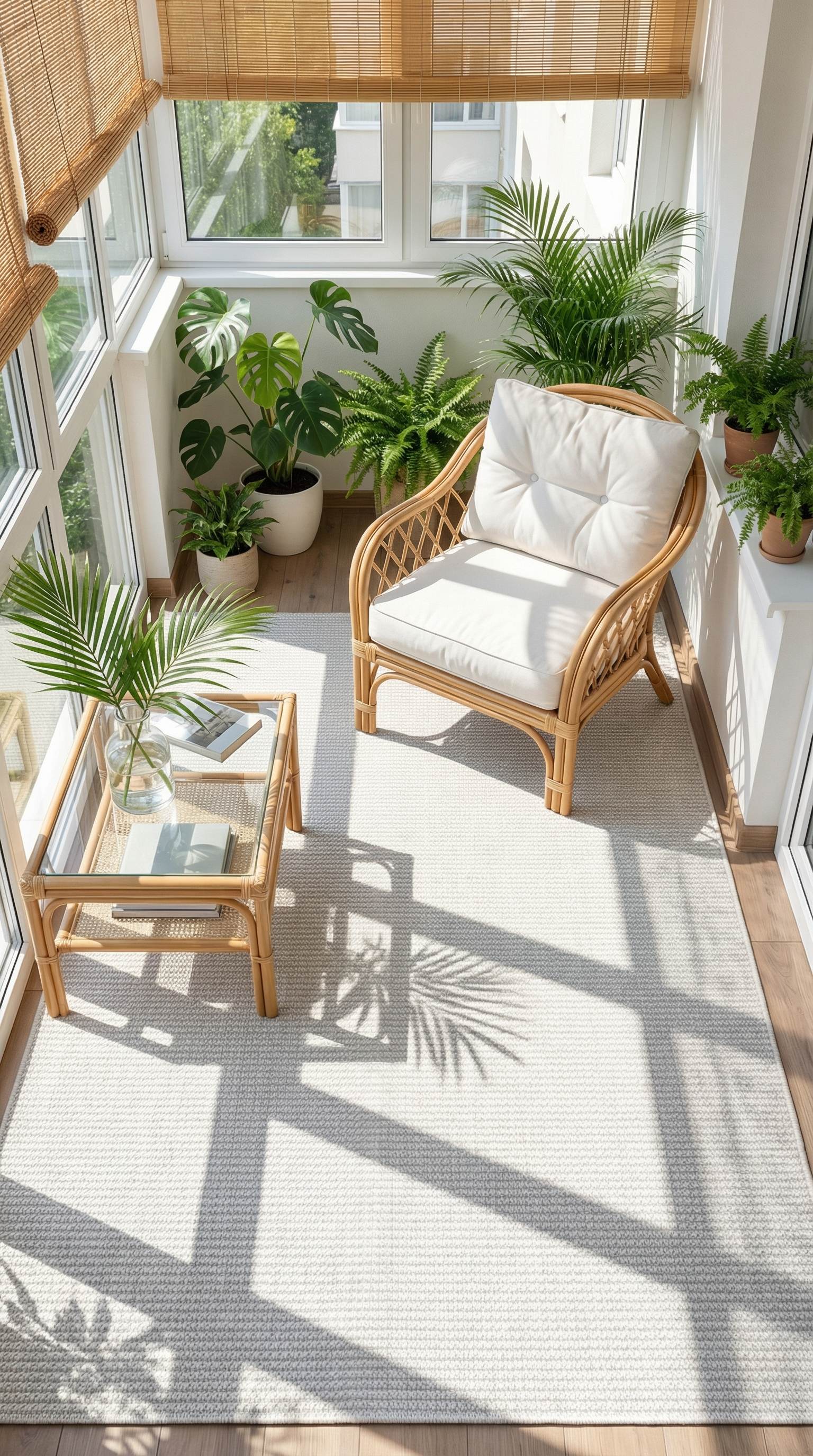 Zev Halı Modern Sade Krem Sisal Halı - Makinede Yıkanabilir Kaymaz Tabanlı Salon Halısı Özel Ölçü ✂