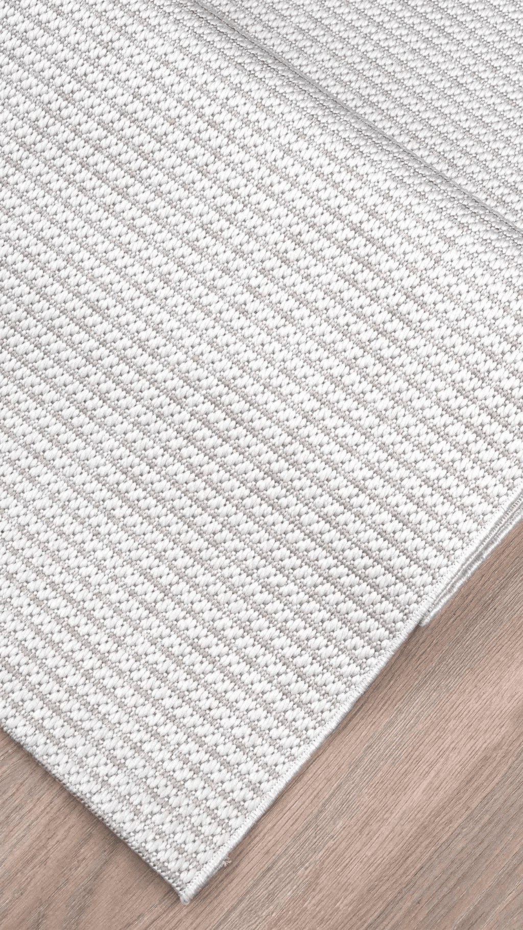 سجادة زيف العصرية البسيطة من السيزال الكريمي - قابلة للغسل في الغسالة، مانعة للانزلاق، مناسبة لغرفة المعيشة، مقاسات حسب الطلب ✂ 