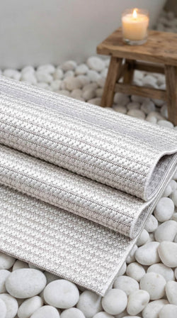 Zev Halı Sisal Modern Sade Krem Sisal Halı - Makinede Yıkanabilir Kaymaz Tabanlı Salon Halısı ZS01 | Sisal Halı | Zev Halı