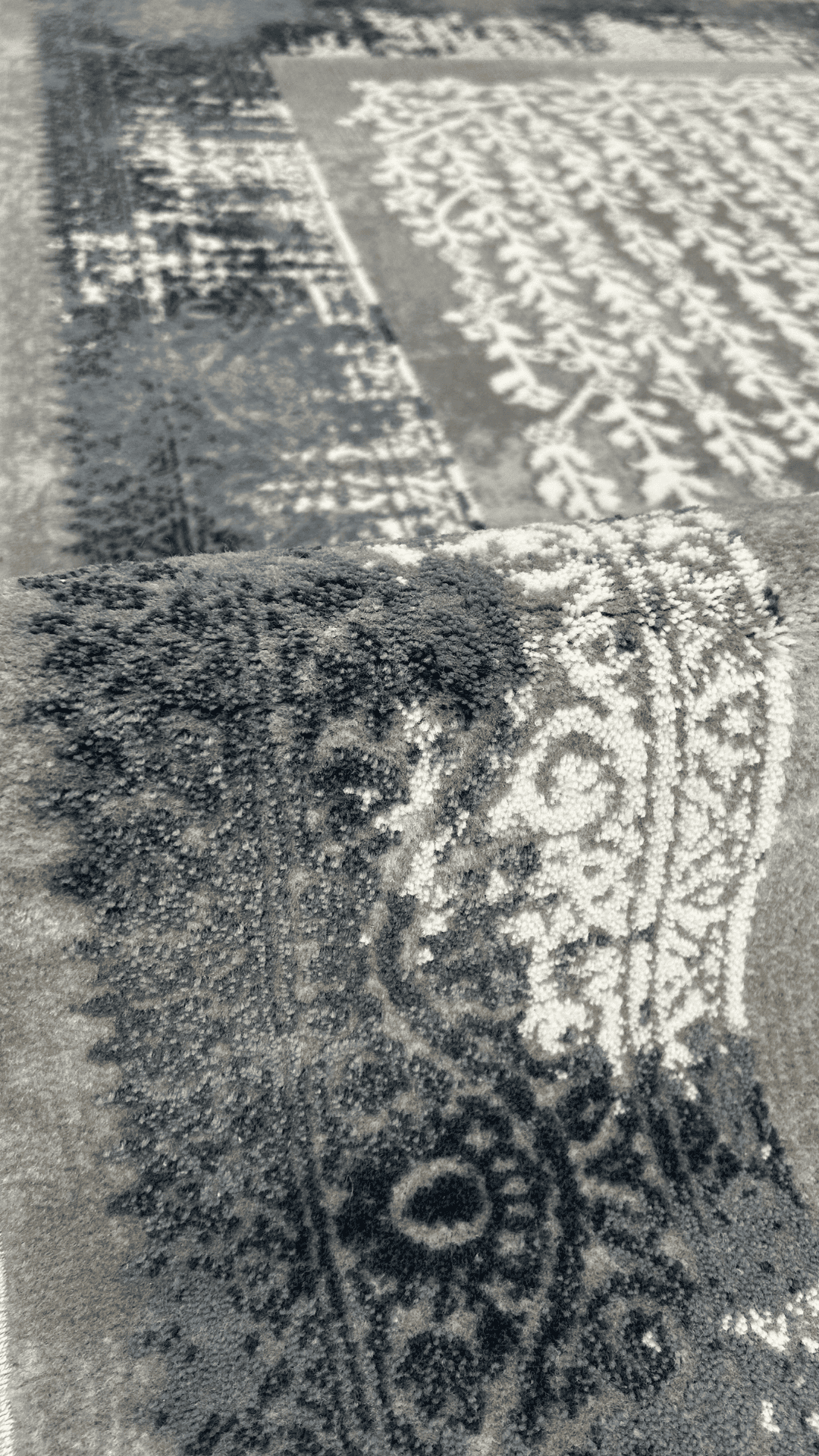 Zev Stone Serisi: %60 İndirimle Lüks Akrilik Konforu st008 Lacivert 150x230