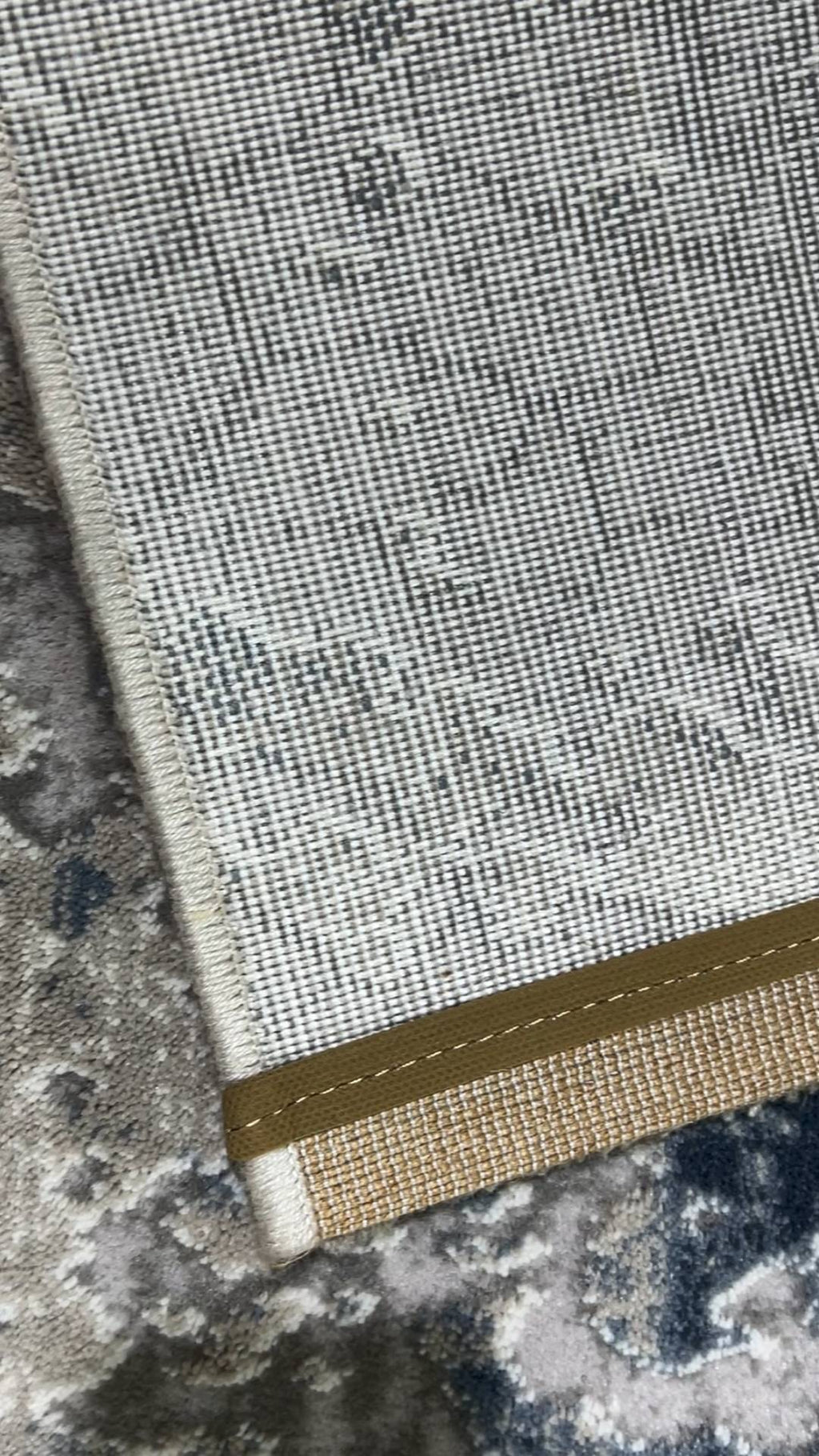 Zev Stone Serisi: Lacivert Soyut Mermer Akrilik Oturma Odası Halısı st015 150x230