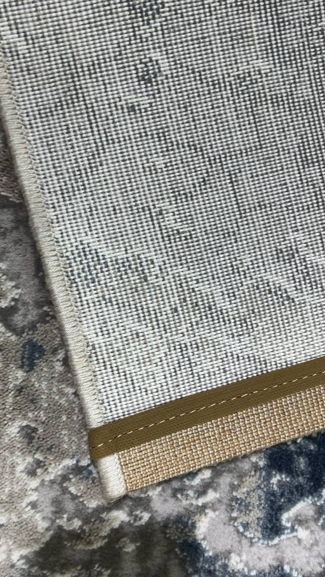 Zev Stone Serisi: Lacivert Soyut Mermer Akrilik Oturma Odası Halısı st015 150x230