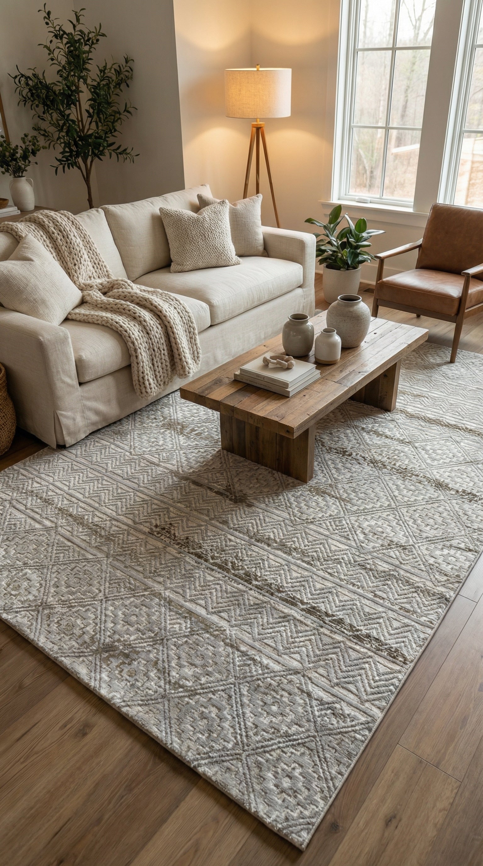 Zev Stone Serisi:Zeminlerinizde Kültürel Bir Dokunuş: %60 İndirimle Etnik Akrilik Seçkisi st013 Kahve 150x230