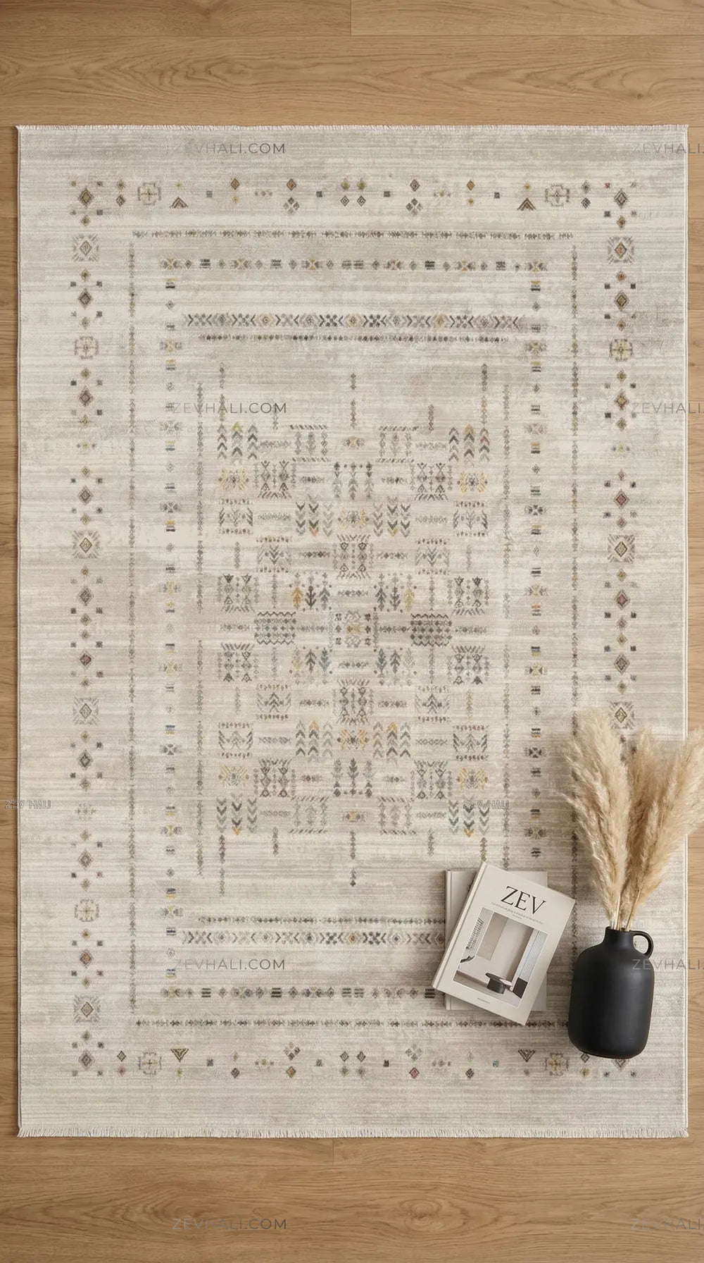 Zev Halı Aura Vintage Salon Mutfak Çalışma Odası Halısı And003 | Etnik Halılar | Zev Halı
