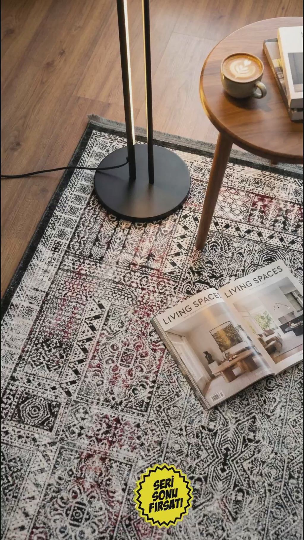 سجادة غرفة معيشة وغرفة نوم من سلسلة زيف دارك الفنية الخطية باللون الأسود الزمردي الأكريليكي - خصم 60% في منفذ البيع st019 160x230