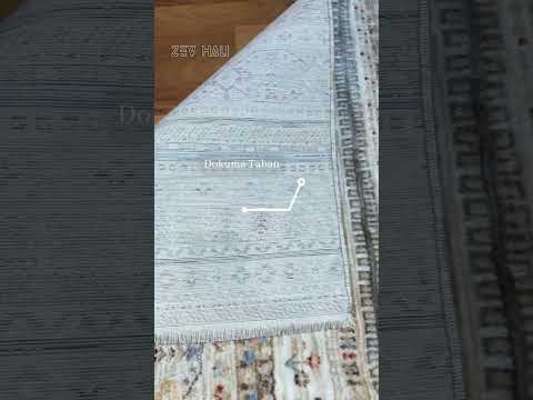 Zev Halı Nostalji  Multi Vintage Etnik Dokuma Salon Halısı No:8