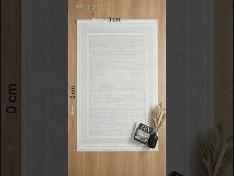 Zev Halı Prime PR015 | Krem Versace Desenli Modern Halı 160x230