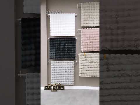 Zev Halı Nerm Batik Gri Kaymaz Keten Taban Yıkanabilir Tüy Dökmeyen Peluş Halı NR07