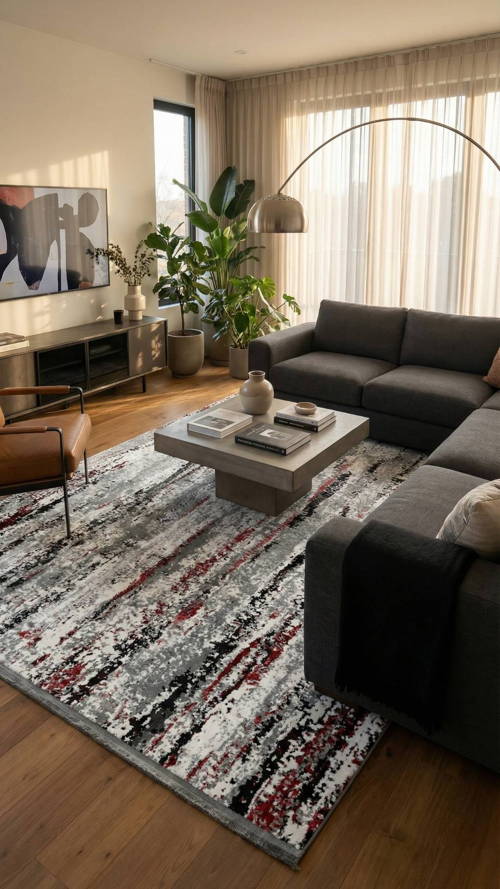 Zev Halı Dark Serisi: Modern Vintage Akrilik Salon Mutfak Halısı - %60 İndirimli Outlet Zümrüt Siyahı st016 160x230 | Modern Halı | Zev Halı