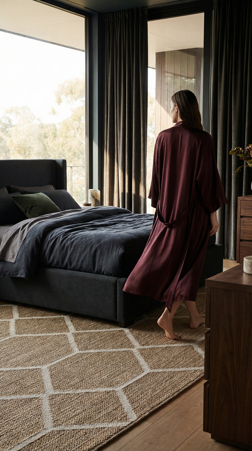 Zev Keten: Organik Dokusuyla Ayak Altına Keyif Veren Jüt Efektli Halı Özel Ölçü ✂