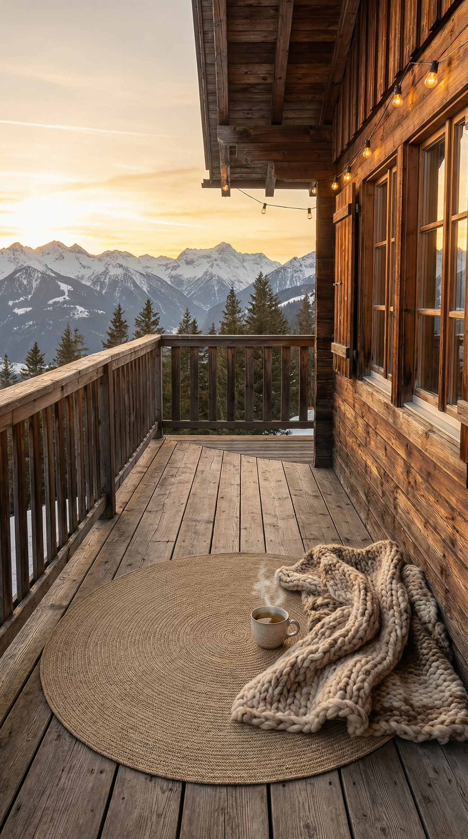 Zev Keten: Yuvarlak Kesim Jüt Görünümlü Halı - Odak Noktası Yaratın