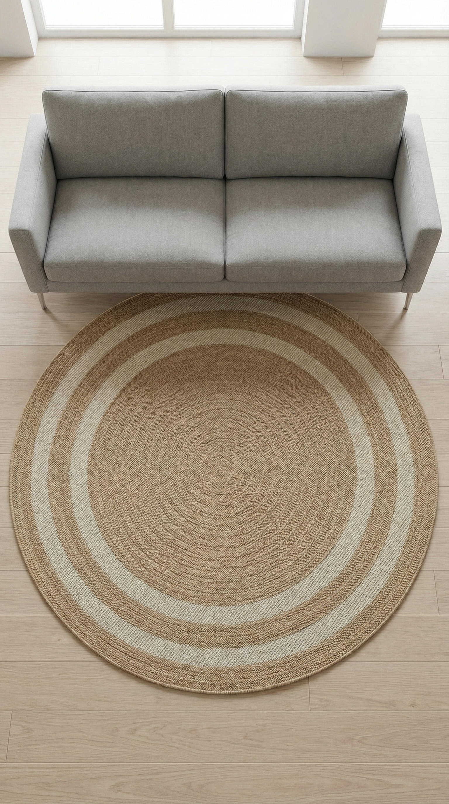 Zev Keten: Sanatsal Köşeler İçin İdeal Yuvarlak Dekoratif Halı