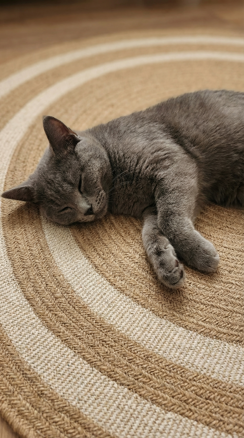 Zev Keten: Sanatsal Köşeler İçin İdeal Yuvarlak Dekoratif Halı