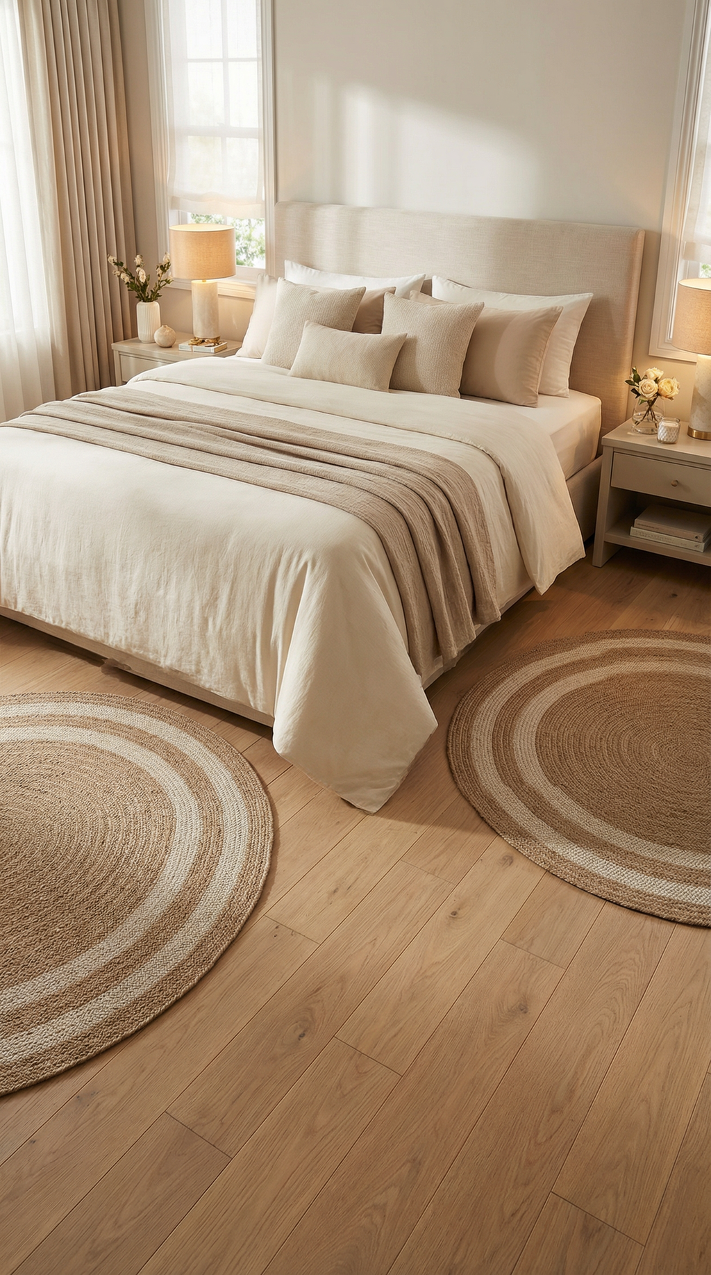 Zev Keten: Sanatsal Köşeler İçin İdeal Yuvarlak Dekoratif Halı