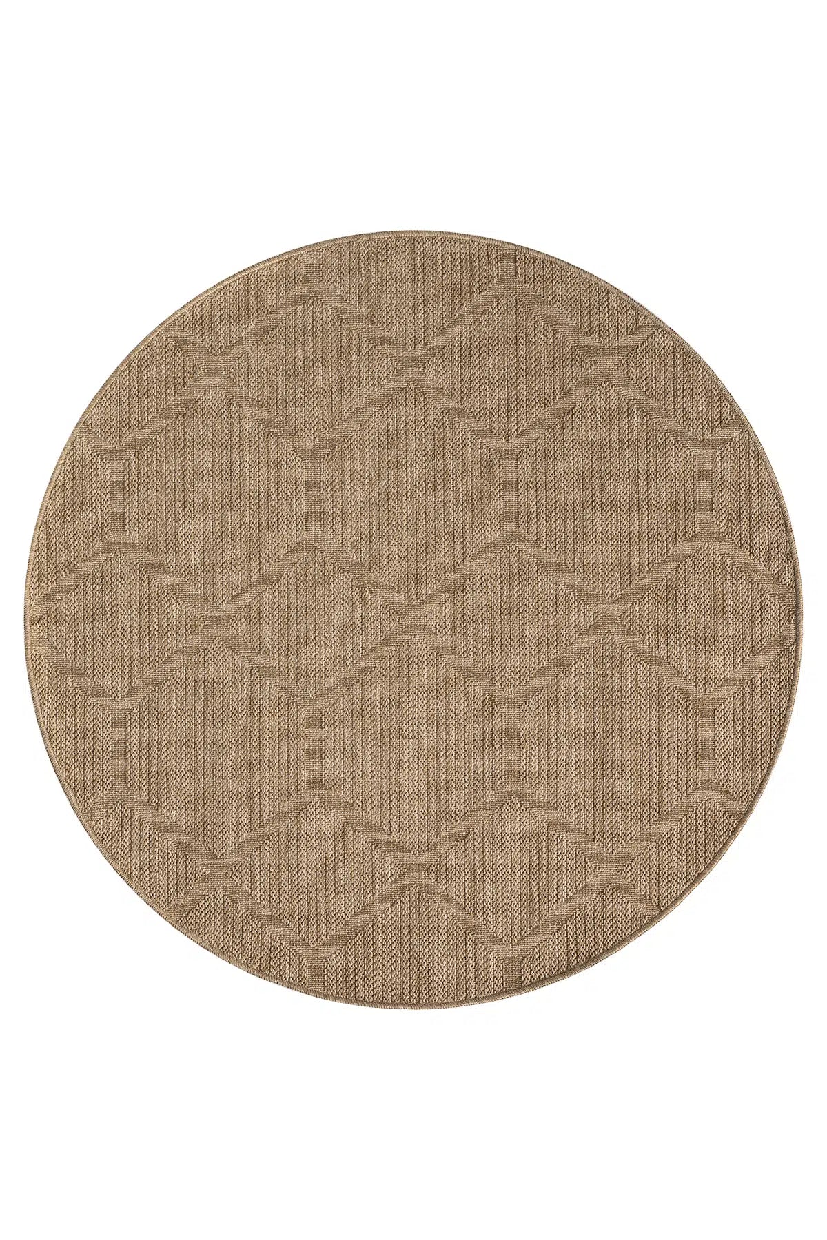 Zev Keten: Mekanın Merkezini Belirleyen Yuvarlak Özel Kesim Halı Özel Ölçü ✂