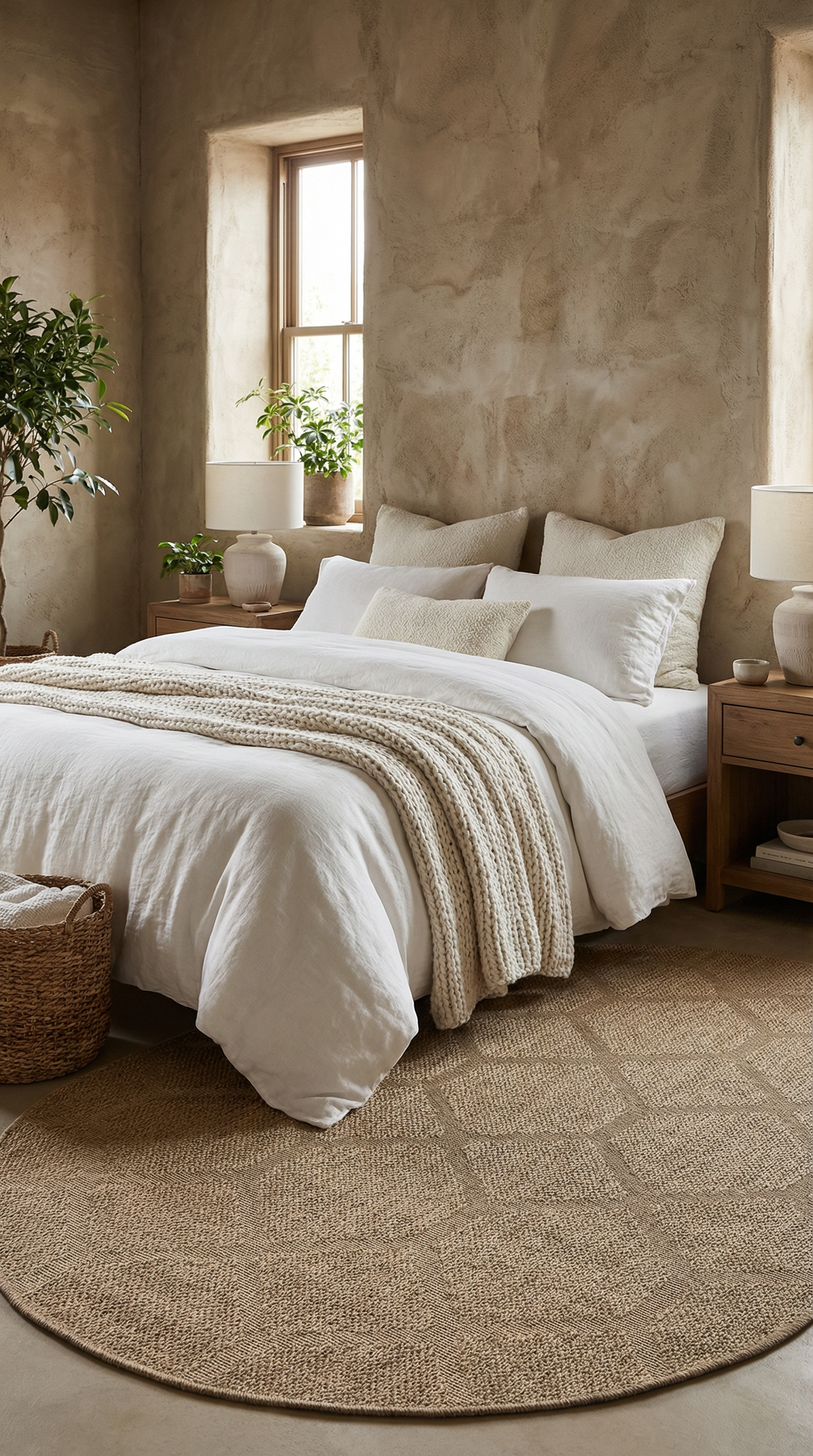 Zev Keten Oval: Köşesiz Zarafet Sunan Özel Kesim Jüt Görünümlü Halı Özel Ölçü ✂