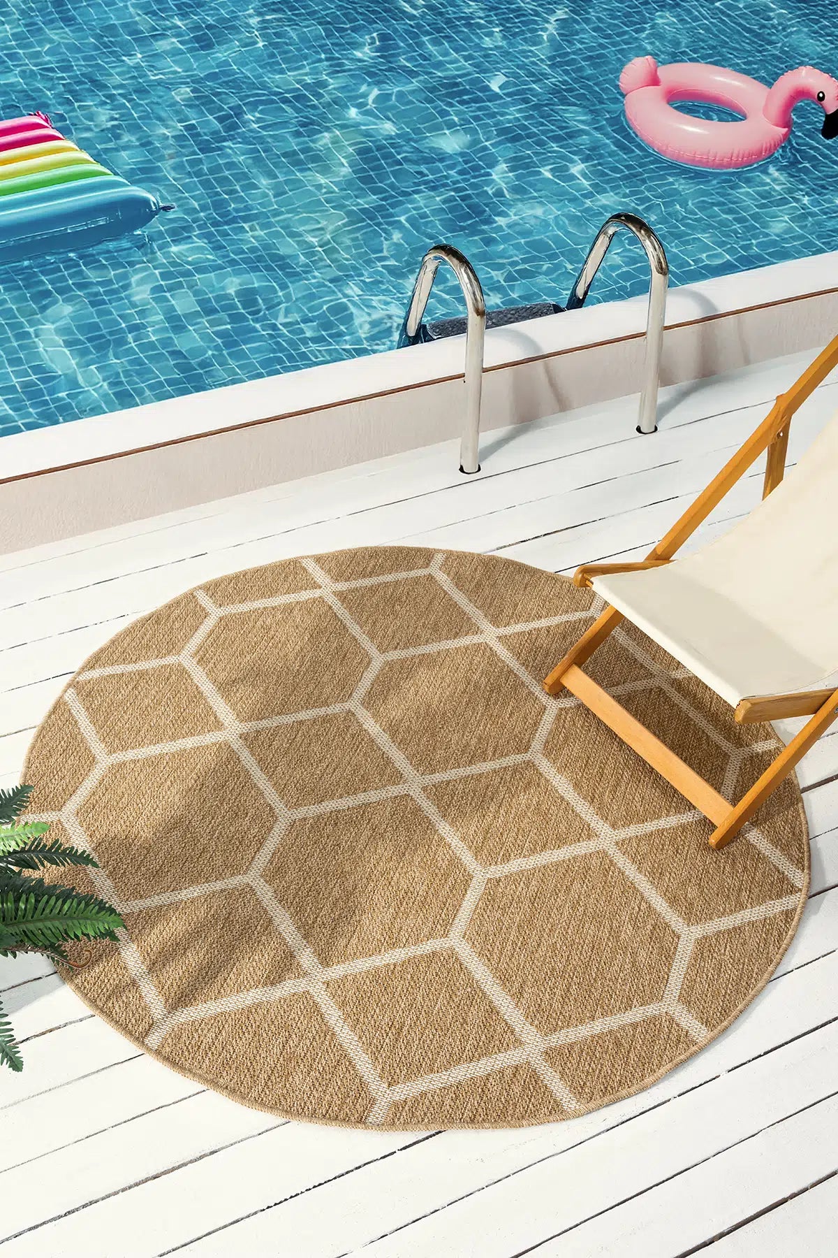 Zev Keten Daire: Köşesiz Şıklık Sunan Kolay Temizlenir Özel Kesim Halı Özel Ölçü ✂