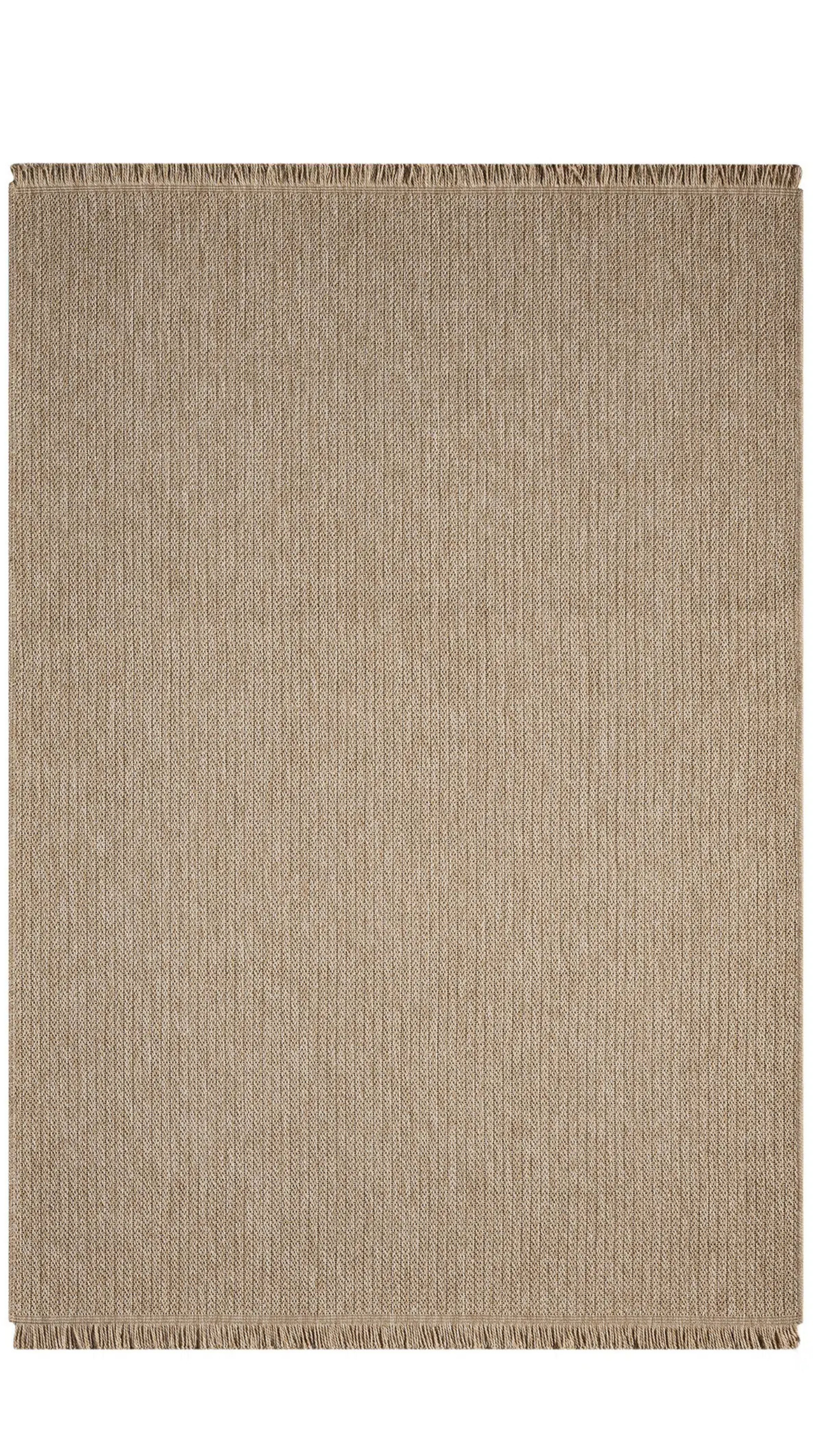 Zev Keten: 400 cm Genişliğe Kadar Özel Kesim Jüt Görünümlü Halı Özel Ölçü ✂