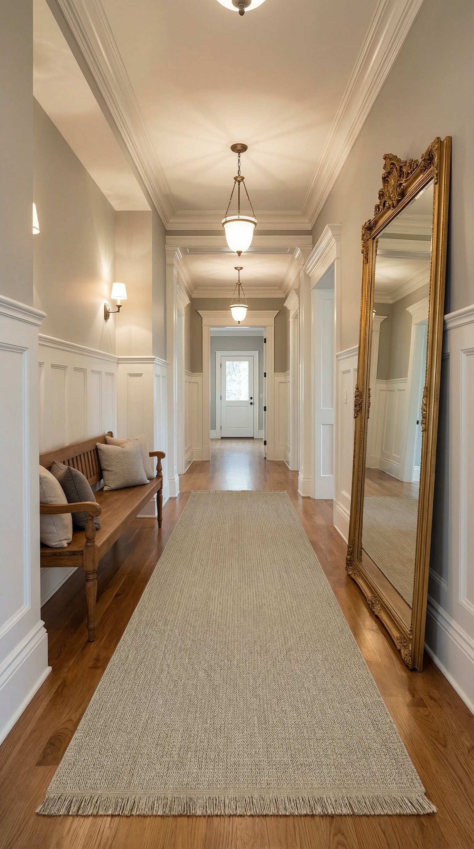 Zev Keten: 400 cm Genişliğe Kadar Özel Kesim Jüt Görünümlü Halı Özel Ölçü ✂