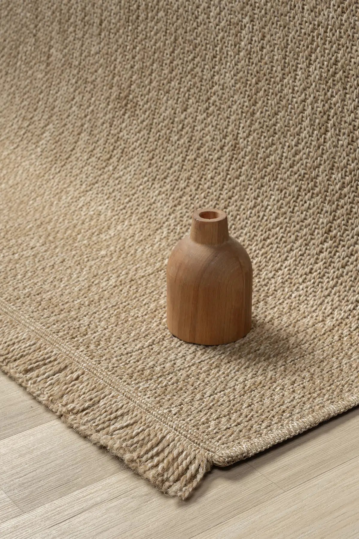 Zev Keten: 400 cm Genişliğe Kadar Özel Kesim Jüt Görünümlü Halı Özel Ölçü ✂