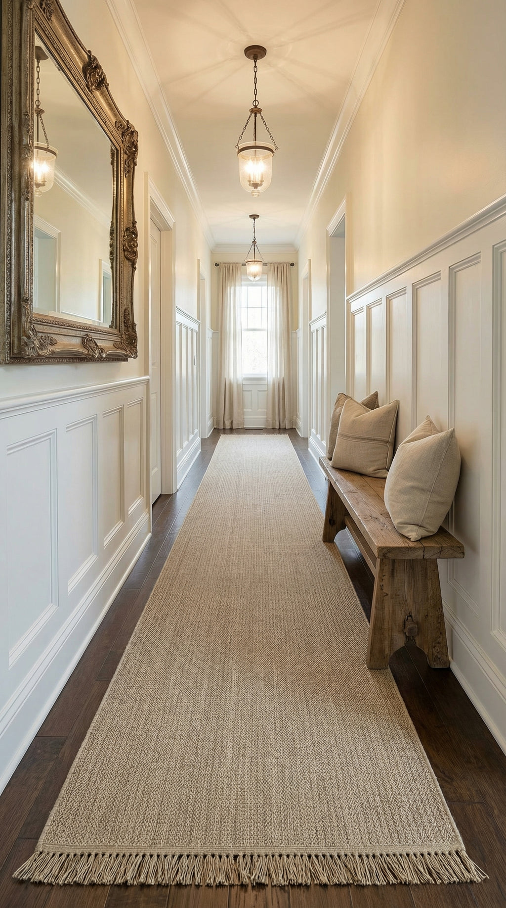 Zev Keten: 400 cm Genişliğe Kadar Özel Kesim Jüt Görünümlü Halı Özel Ölçü ✂