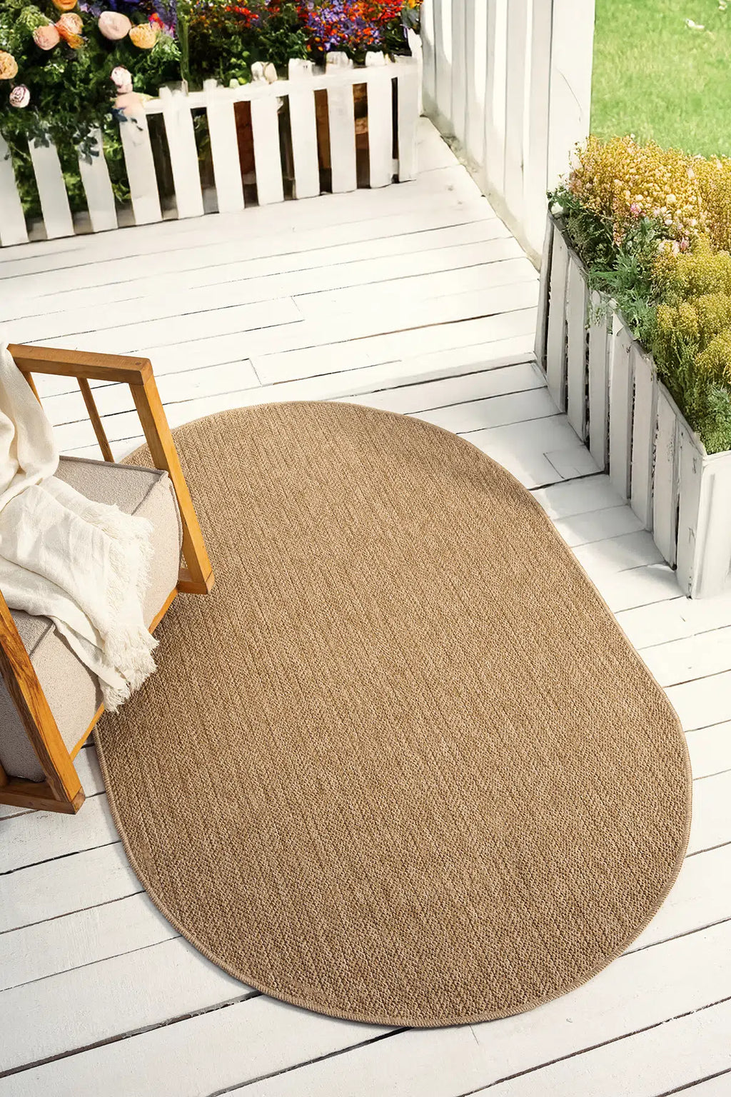 Zev Keten: Sınırları Aşan 4 Metreye Kadar Özel Kesim Oval Halı Özel Ölçü ✂