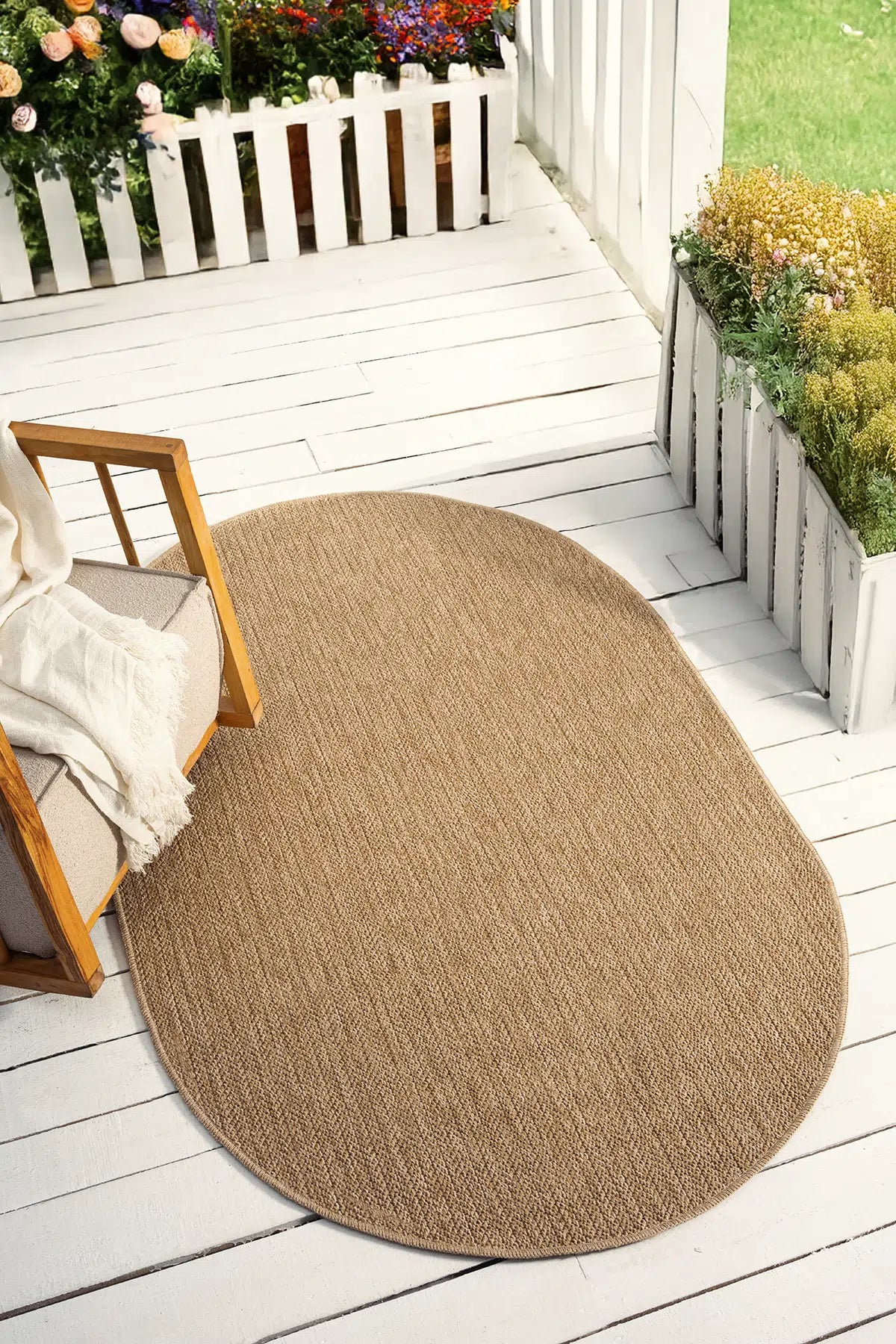 Zev Keten: Sınırları Aşan 4 Metreye Kadar Özel Kesim Oval Halı Özel Ölçü ✂