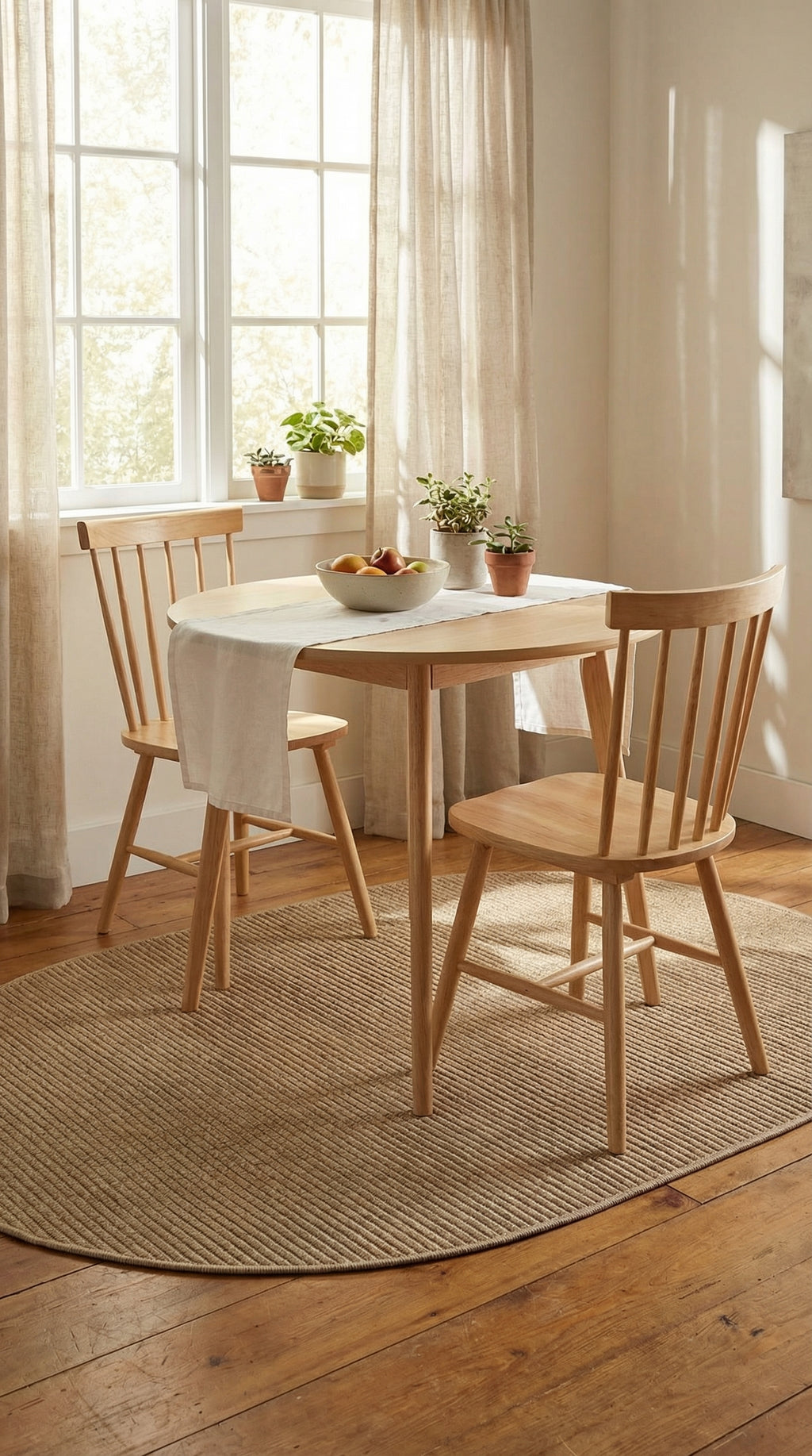 Zev Keten: Kişiye Özel Ölçüde  Oval Kesim Hasır Görünümlü Halı Özel Ölçü ✂