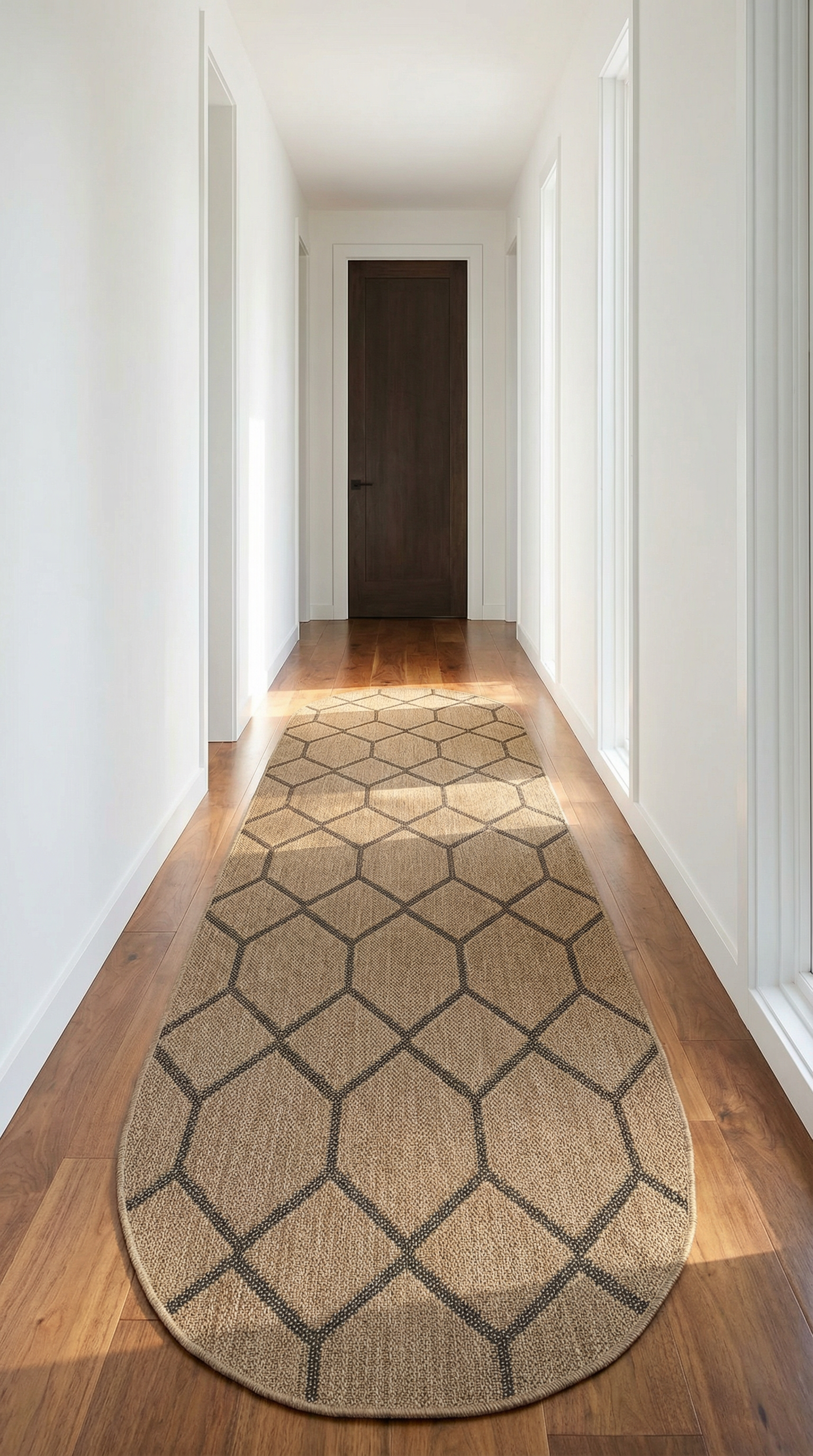 Zev Keten: Oval Yolluk: Antre , Koridor ve Balkonlar İçin En Pratik ve Estetik Çözüm Özel Ölçü ✂