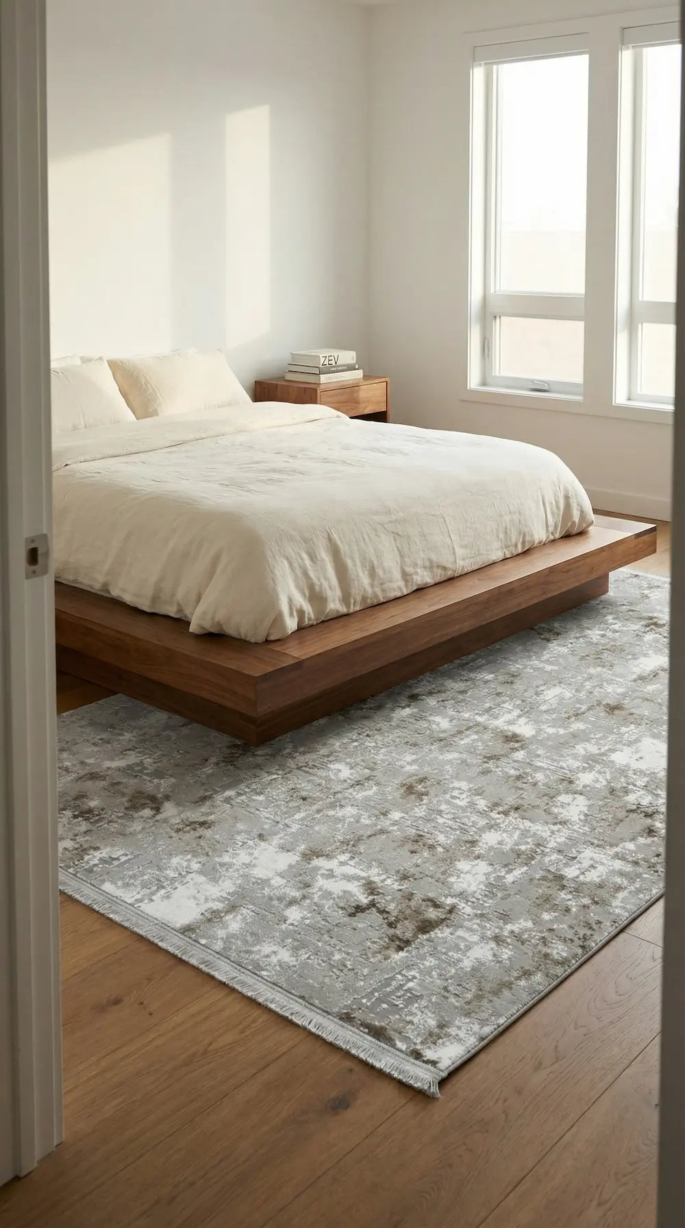 سجادة غرفة معيشة من الأكريليك المحبوك بإطار، من سلسلة زيف دارك، باللون الأسود الزمردي والأصفر الخردلي - خصم 60% في منفذ البيع st022 160x230