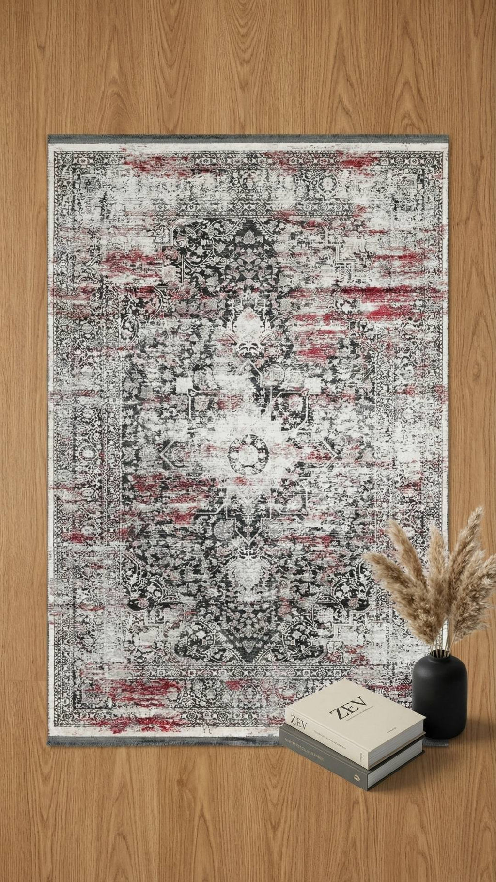 سلسلة زيف دارك: سجادة أكريليك محبوكة عاكسة باللون الأسود الزمردي - خصم 60% على سجادة غرفة المعيشة والمطبخ st017 160x230