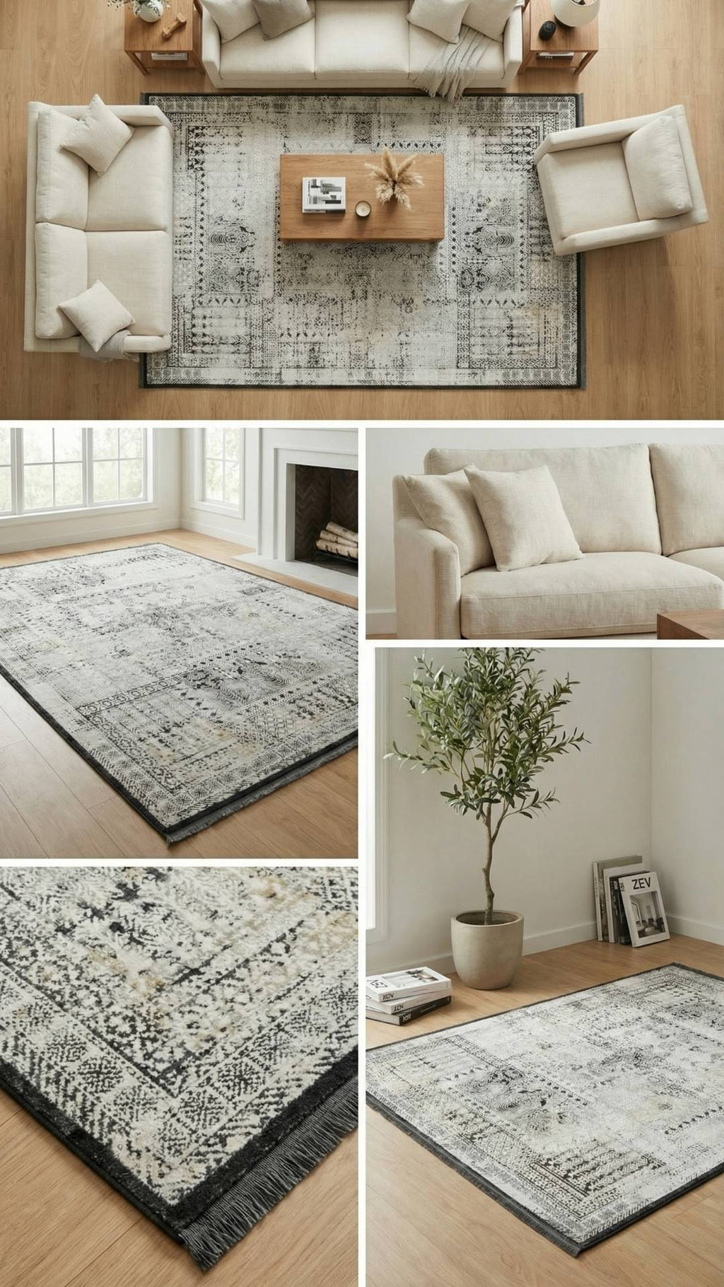 Zev Halı Dark Serisi Zümrüt Siyahı Sarı Etnik Damask Triko Akrilik Salon Yatak Odası Halısı- %60 Fırsat Outlet st023 160x230 | Modern Halı | Zev Halı