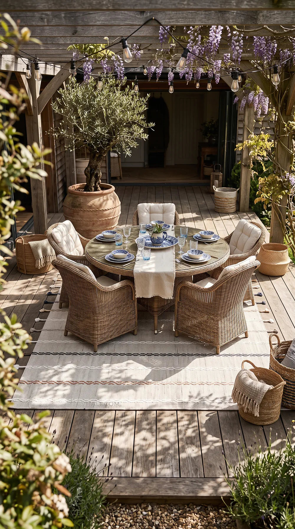 Zev Halı Vincents Colors Açık Gri Dalgalı Çizgili Püsküllü Kilim VC09 160x200