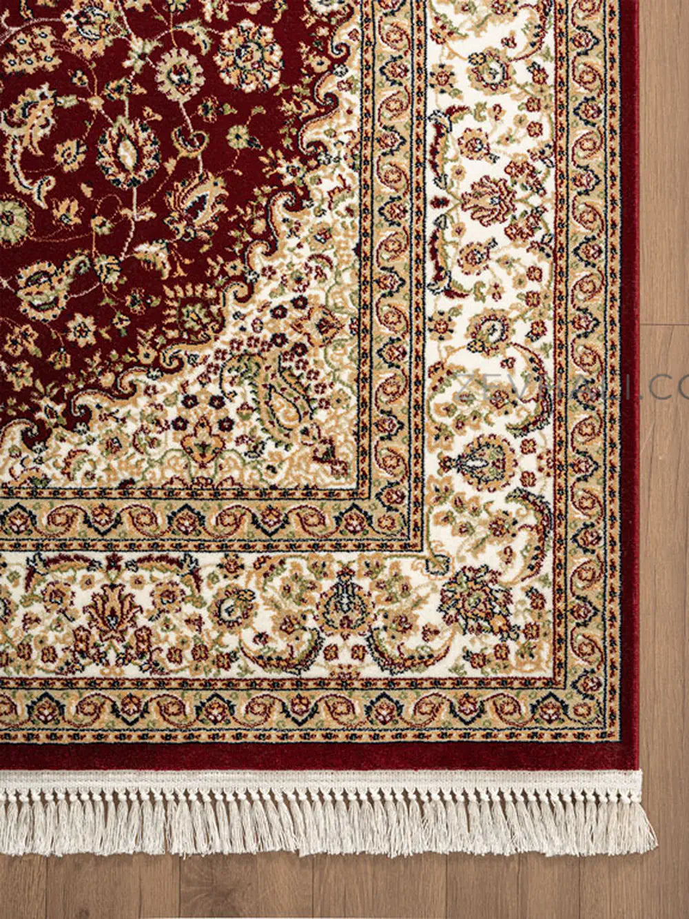 Zev Halı Asitane Bordo Klasik Sultani Pamuk Taban Tozumaz Halı AST01 | Klasik Halı | Zev Halı