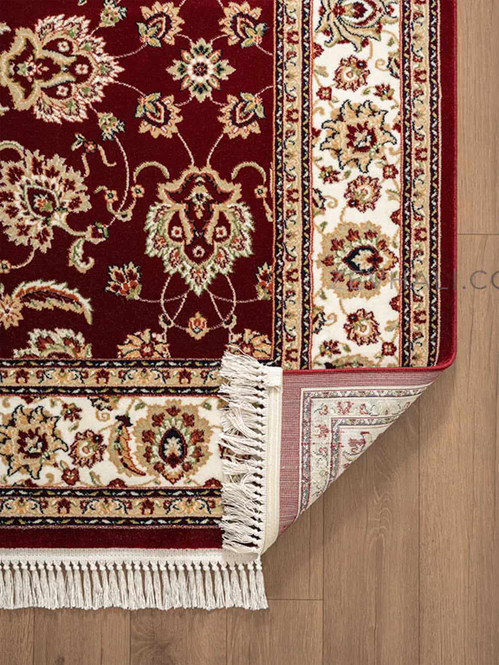 Zev Halı Asitane Bordo Klasik Sultani Dokuma Taban Tozumaz Halı AST03 | Klasik Halı | Zev Halı